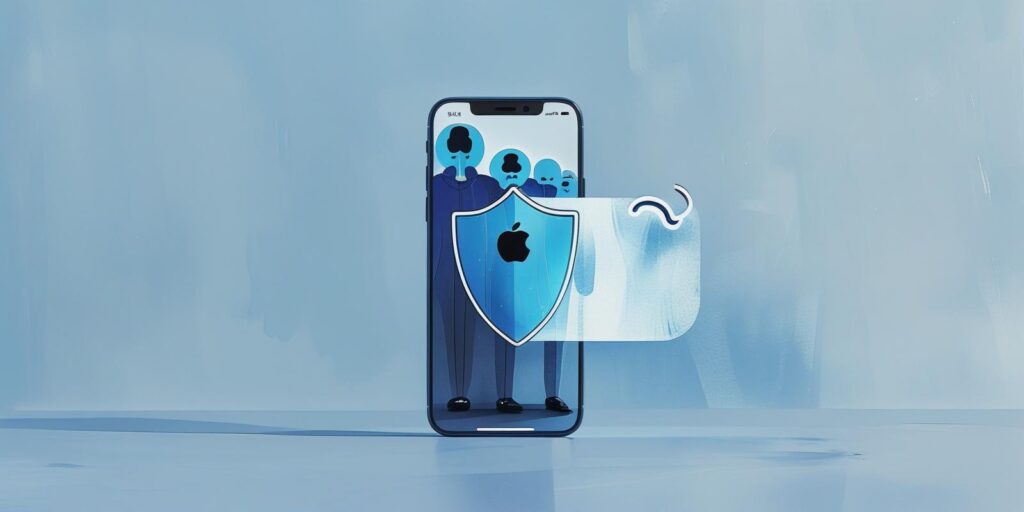 digital shield protecting smartphone from malware threats 